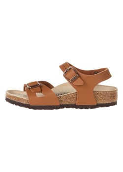 Birkenstock Skórzane sandały w kolorze jasnobrązowym ze sklepu Limango Polska w kategorii Sandały dziecięce - zdjęcie 185711889