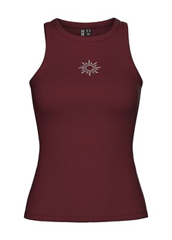 Pieces Top &quot;May&quot; w kolorze brązowym ze sklepu Limango Polska w kategorii Bluzki damskie - zdjęcie 185711929