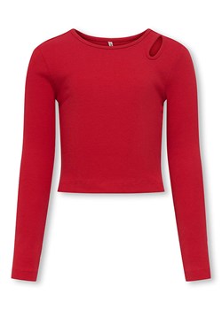 KIDS ONLY Koszulka &quot;Nessa Life&quot; w kolorze czerwonym ze sklepu Limango Polska w kategorii Bluzki dziewczęce - zdjęcie 185712179