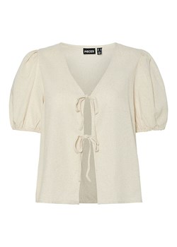Pieces Top &quot;Frieda&quot; w kolorze kremowym ze sklepu Limango Polska w kategorii Bluzki damskie - zdjęcie 185712266