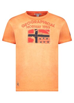 Geographical Norway Koszulka &quot;Jotz&quot; w kolorze pomarańczowym ze sklepu Limango Polska w kategorii T-shirty męskie - zdjęcie 185712417