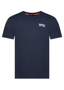 Geographical Norway Koszulka &quot;Jilva&quot; w kolorze granatowym ze sklepu Limango Polska w kategorii T-shirty męskie - zdjęcie 185712425