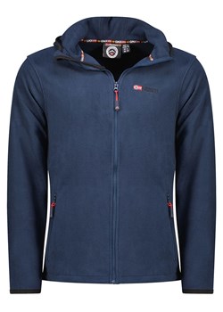 Geographical Norway Kurtka polarowa &quot;Unicia&quot; w kolorze granatowym ze sklepu Limango Polska w kategorii Bluzy męskie - zdjęcie 185712476