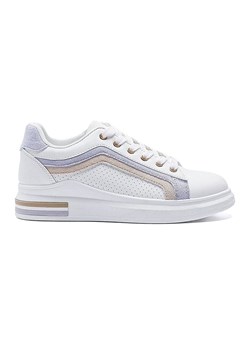 Viagiulia Sneakersy w kolorze biało-błękitno-beżowym ze sklepu Limango Polska w kategorii Buty sportowe damskie - zdjęcie 185712567
