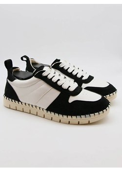 Bellucci Sneakersy w kolorze biało-czarnym ze sklepu Limango Polska w kategorii Buty sportowe damskie - zdjęcie 185712586