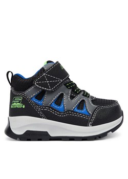 Trzewiki Skechers Storm Blazer 406377N BKBL Czarny ze sklepu eobuwie.pl w kategorii Buty sportowe dziecięce - zdjęcie 185712685