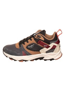 Pepe Jeans FOOTWEAR Sneakersy w kolorze antracytowo-jasnobrązowym ze sklepu Limango Polska w kategorii Buty sportowe męskie - zdjęcie 185713096
