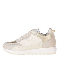 Pepe Jeans FOOTWEAR Sneakersy w kolorze kremowo-złoto-beżowym ze sklepu Limango Polska w kategorii Buty sportowe damskie - zdjęcie 185713186