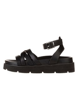 Pepe Jeans FOOTWEAR Sandały w kolorze czarnym ze sklepu Limango Polska w kategorii Sandały damskie - zdjęcie 185713196