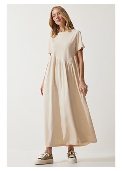 Happiness Istanbul Sukienka w kolorze kremowym ze sklepu Limango Polska w kategorii Sukienki - zdjęcie 185713338