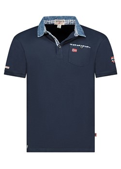 Geographical Norway Koszulka polo &quot;Kerwin&quot; w kolorze granatowym ze sklepu Limango Polska w kategorii T-shirty męskie - zdjęcie 185713598