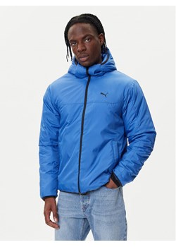 Puma Kurtka przejściowa Ess 688296 13 Niebieski Regular Fit ze sklepu MODIVO w kategorii Kurtki męskie - zdjęcie 185713678