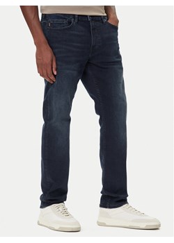 BOSS Spodnie materiałowe Sisla-9 50544866 Czarny Regular Fit ze sklepu MODIVO w kategorii Spodnie męskie - zdjęcie 185713679