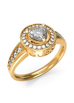 Guess Pierścionek JUBR0467 1JW Złoty ze sklepu MODIVO w kategorii Pierścionki - zdjęcie 185713689