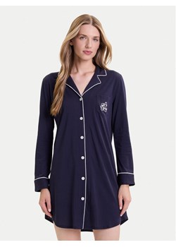 Lauren Ralph Lauren Koszula nocna I811950 Granatowy Regular Fit ze sklepu MODIVO w kategorii Koszule nocne - zdjęcie 185713706