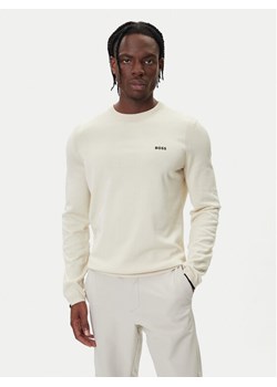 BOSS Sweter K_Ever-X 50541940 Beżowy Regular Fit ze sklepu MODIVO w kategorii Swetry męskie - zdjęcie 185713785