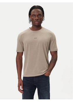 BOSS T-Shirt Tchup 50473278 Beżowy Relaxed Fit ze sklepu MODIVO w kategorii T-shirty męskie - zdjęcie 185713848