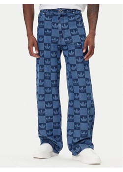 adidas Jeansy JY2993 Niebieski Regular Fit ze sklepu MODIVO w kategorii Jeansy męskie - zdjęcie 185713876