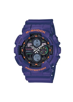 G-Shock Zegarek GA-140-6AER Fioletowy ze sklepu MODIVO w kategorii Zegarki - zdjęcie 185713896
