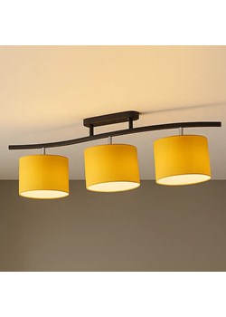 Musztardowa lampa sufitowa do salonu CARTAGENA na metalowym stelażu ze sklepu Lysne w kategorii Lampy sufitowe - zdjęcie 185715726