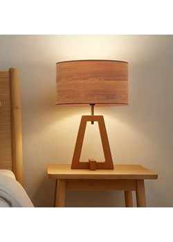 Lampa stołowa na drewnianej podstawie CLIO ECO ze sklepu Lysne w kategorii Lampy stołowe - zdjęcie 185715759