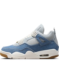 Buty damskie Air Jordan 4 Retro „Worn Blue” - Biel ze sklepu Nike poland w kategorii Buty sportowe damskie - zdjęcie 185716025