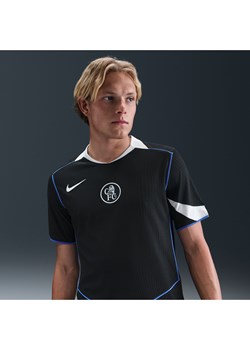 Męska autentyczna koszulka piłkarska Nike Dri-FIT Total 90 ADV Chelsea F.C. Match 2025/26 (wersja trzecia) - Czerń ze sklepu Nike poland w kategorii T-shirty męskie - zdjęcie 185716026