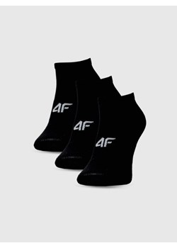 Męskie skarpetki (3-pack) 4F 4FWMM00USOCM442 - czarne - id: 339997 - marki 4F - 185716478 Męskie skarpetki (3-pack) 4F 4FWMM00USOCM442 - czarne ze sklepu Sportstylestory.com w kategorii Skarpetki męskie - zdjęcie 185716478