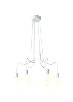 Nowoczesny żyrandol sześcioramienny - K145 K0-M70 ze sklepu Edinos.pl w kategorii Lampy wiszące - zdjęcie 185717038