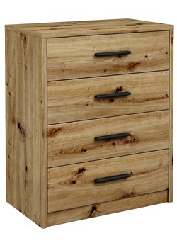 Klasyczna Komoda Z Szufladami Dąb Artisan B5-D98 ze sklepu Edinos.pl w kategorii Komody - zdjęcie 185718018
