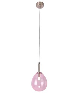 Różowa lampa wiszaca w nowoczesnym stylu - H9-W21 ze sklepu Edinos.pl w kategorii Lampy wiszące - zdjęcie 185718189