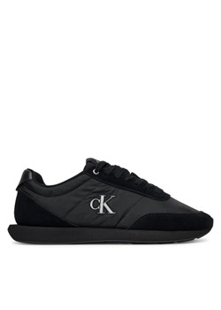 Calvin Klein Sneakersy Retro Runner Ess Mix Mat YM0YM01361 Czarny ze sklepu MODIVO w kategorii Buty sportowe męskie - zdjęcie 185719919