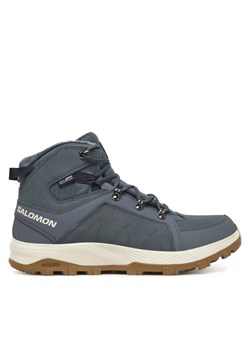 Salomon Trekkingi Outchill Thinsulate™ Climasalomon™ Waterproof L47853900 Szary ze sklepu MODIVO w kategorii Buty trekkingowe męskie - zdjęcie 185719996