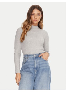Guess Jeans Golf W5BP23 KA0H1 Szary Slim Fit ze sklepu MODIVO w kategorii Swetry damskie - zdjęcie 185720005