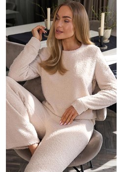 Komplet damski typu homewear beżowy 2414, Kolor beżowy, Rozmiar M, L&amp;L ze sklepu Primodo w kategorii Piżamy damskie - zdjęcie 185721119