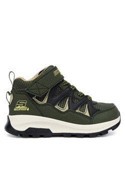 Trzewiki Skechers Storm Blazer 406377L OLBK Khaki ze sklepu eobuwie.pl w kategorii Buty zimowe dziecięce - zdjęcie 185722936