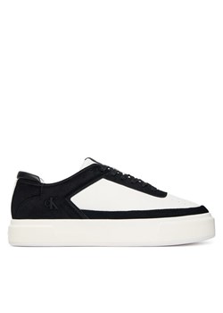 Sneakersy Calvin Klein Basket Cupsole Laceup Lth-Su YM0YM01354 Czarny ze sklepu eobuwie.pl w kategorii Buty sportowe męskie - zdjęcie 185722998