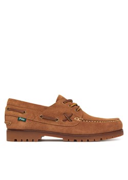 Półbuty Polo Ralph Lauren 812974979002 Brązowy ze sklepu eobuwie.pl w kategorii Mokasyny męskie - zdjęcie 185723029