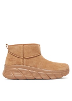 Śniegowce Skechers Bobs B Flex Hi 117390/CSNT Brązowy ze sklepu eobuwie.pl w kategorii Śniegowce damskie - zdjęcie 185723087
