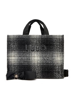 Torebka Liu Jo L Tote 2F5027 T6089 Szary ze sklepu eobuwie.pl w kategorii Torby Shopper bag - zdjęcie 185725507