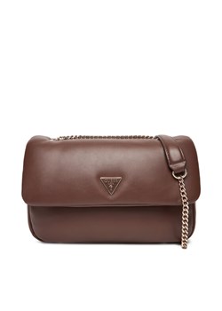 Torebka Guess Sunetra HWNG75 34210 Brązowy ze sklepu eobuwie.pl w kategorii Listonoszki - zdjęcie 185725519