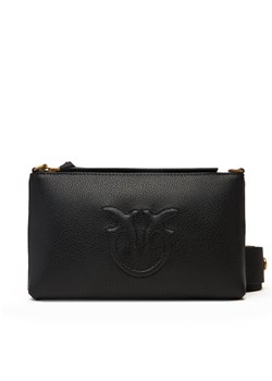 Torebka PINKO Flat Horizontal Mini AI 25-26 104277 A29Q Czarny ze sklepu eobuwie.pl w kategorii Listonoszki - zdjęcie 185725549