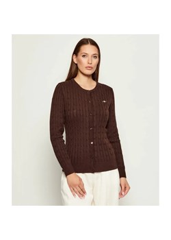 Gant Kardigan | Slim Fit | stretch ze sklepu Gomez Fashion Store w kategorii Swetry damskie - zdjęcie 185726528