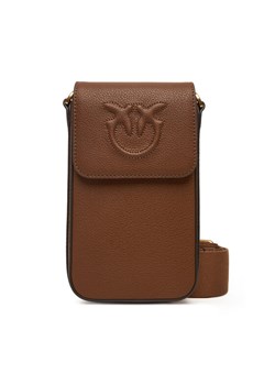 Torebka na telefon PINKO Phone Case Utility AI 25-26 PCPL 105355 A29Q Brązowy ze sklepu eobuwie.pl w kategorii Etui - zdjęcie 185729509