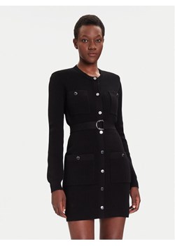 Liu Jo Sukienka dzianinowa MF5371 MS99E Czarny Slim Fit ze sklepu MODIVO w kategorii Sukienki - zdjęcie 185729848