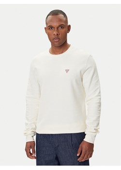 Guess Jeans Longsleeve M4BI77 KCII1 Écru Regular Fit ze sklepu MODIVO w kategorii T-shirty męskie - zdjęcie 185729857