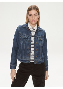 Lee Kurtka jeansowa Rider 112341297 Niebieski Regular Fit ze sklepu MODIVO w kategorii Kurtki damskie - zdjęcie 185729897