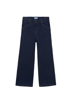 Mayoral Jeansy 7573 Granatowy Wide Leg ze sklepu MODIVO w kategorii Spodnie dziewczęce - zdjęcie 185729939