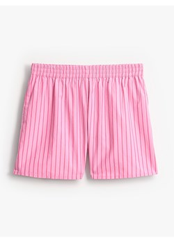 Mohito - Bawełniane szorty w paski - różowy ze sklepu Mohito w kategorii Szorty - zdjęcie 185730566