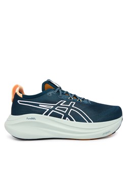 Asics Buty do biegania Gel-Nimbus 27 Tr 1011C136 Zielony ze sklepu MODIVO w kategorii Buty sportowe męskie - zdjęcie 185731016